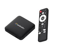 H96 Max Android 14.0 TV Box 64bit 2GB RAM 16GB ROM Amlogic S905L3 100M Ethernet WiFi6 Dual-WiFi 2.4G/5G 4K BT5.x USB TV Box