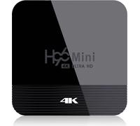 H96 Mini H8 Android 9.0 TV Box 1080p 4k Wifi Google Store Netflix H96mini 1g8g Set Top nero_1GB + 8GB con telecomando vocale G20