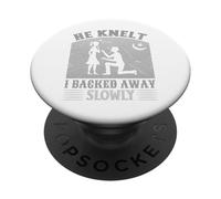 Ha chiesto. Mi sono allontanato. Classy Exit Tee PopSockets PopGrip Adesivo