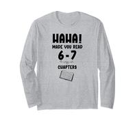 Ha Ha Made You Read Books 67 English Teacher 6 7 Reading 6-7 Maglia a Manica