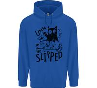 Ha Inciampato Un Gatto Che Uccide Un Cane Felpa Uomo Divertente