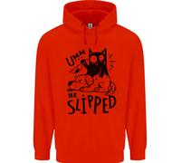 Ha Inciampato Un Gatto Che Uccide Un Cane Felpa Uomo Divertente