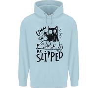 Ha Inciampato Un Gatto Che Uccide Un Cane Felpa Uomo Divertente