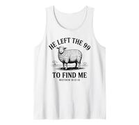 Ha Lasciato Il 99 per trovarmi la Scrittura dell'agnello Canotta