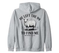 Ha Lasciato Il 99 per trovarmi la Scrittura dell'agnello Felpa con Cappuccio