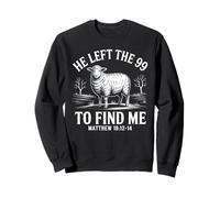 Ha Lasciato Le Parabole 99 per trovarmi Gesù Felpa