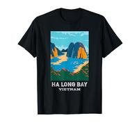 Ha Long Bay Camicia Quang Ninh Vietnam Campeggio Escursioni All'aperto Maglietta