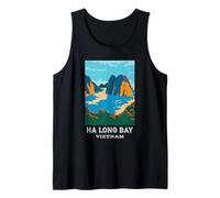 Ha Long bay Camicia Quang Ninh Vietnam Campeggio Escursionismo All'aperto Canotta