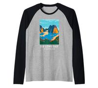 Ha Long bay Camicia Quang Ninh Vietnam Campeggio Escursionismo All'aperto Maglia con Maniche Raglan