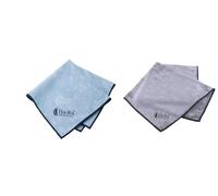 Ha-Ra Confezione doppia di panno Star 1 blu + 1 antracite (come utilizzare una pelle)