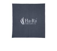 Ha-ra - Panno per occhiali, 20 x 20 cm, colore: Grigio