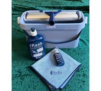 Ha-Ra Pulitore Per Finestre 32 Cm Con Panno Rollfix STAR E Secchio ERA