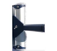 Ha-Ra Tergicristalli standard da 19 cm, estrattore all-in-one e schiumatoio, piccolo tergicristallo per finestre, 18 m², superficie della finestra in un unico pezzo, pulire con la fibra Viva, prodotto
