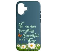Ha reso tutto bello nel suo tempo Ecc 3:11 Custodia per iPhone 16