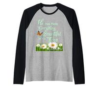 Ha reso tutto bello nel suo tempo Ecc 3:11 Maglia con Maniche Raglan
