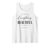 Ha reso Tutto Bello nel Suo Tempo Ecclesiaste 3:11 Canotta