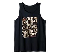 Ha Scritto capitoli di Storia Americana Patrimonio ispanico Canotta