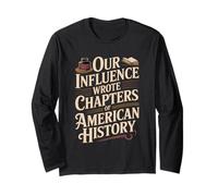 Ha Scritto capitoli di Storia Americana Patrimonio ispanico Maglia a Manica