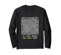 Ha Solo Bisogno di Un'Altra Parte Computer Hardware Builder Tech Maglia a Manica