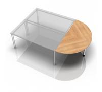 HA160 - tavola di estensione 160x80 noce
