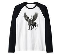Haagenti Ali del Dominio Infernale Maglia con Maniche Raglan