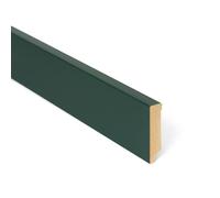 Haak Battiscopa Desiwa in verde scuro, 8 x 230 cm