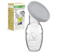haakaa 100 ML Silicone Tiralatte Manuale con Coperchio, Trasparente Tiralatt, Aspirazione Manuale per Risparmiare Latte, Sano e Innocuo