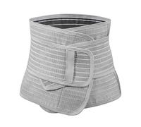 haakaa Fascia post-partum, supporto per schiena e addome, aiuta il parto naturale e il recupero della sezione C, in lattice naturale, taglia unica, Grigio, Medium