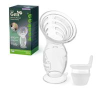 haakaa Gen.2 - Tiralatte manuale da 100 ml (multi-anello) e tappo, realizzato in silicone di alta qualità, adatto per mamme che allattano
