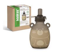 Haakaa Happii Bear Sacchetti Riutilizzabili in Silicone per Alimenti, Puree, Succhi, Frullati e Yogurt, Ideali per Bambini, 170 ml (1 piece)