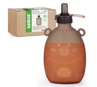 Haakaa Happii Bear - Sacchetto in silicone riutilizzabile, per puree biologiche fatte in casa, succhi, frullati e yogurt, perfetto per bambini e bambini, 1 confezione, 510 g