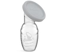 haakaa Tiralatte manuale e cappuccio in silicone per mamma che allatta, colore grigio, 4 once senza base)