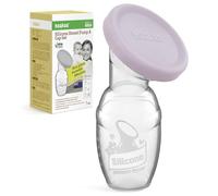haakaa Tiralatte manuale per allattamento al seno con tappo in silicone alimentare 4 oz/100 ml lavanda