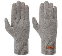 Haakon Lambswool Guanti by Barts grigio S/M