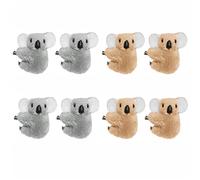 Haakong 8 pezzi Koala Clip Koala Matita Buddy Koala Clip On Koala Matita Topper Animale Matita Toppers Animali Fame Clip Critter Animale Koala Forniture per feste di compleanno Koala Bomboniere Regali
