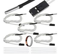 HAAMNING7 5 pezzi Termistore per Prusa MK3s + Sensore di temperatura elevata NTC 100K 3950 i3 mk3s + termistore, Parti e accessori per hotend per stampante 3D Prusa MK3, per stampante 3D