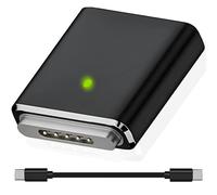 HAAMNING7 Adattatore di ricarica da USB C a magnetico 3, adattatore di ricarica da 240 W da Type-C femmina a Mag-safe 3 maschio per MacBook Pro 2023