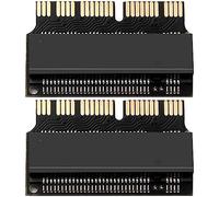 HAAMNING7 NGFF M.2 nVME SSD Scheda adattatore per Macbook, aggiornamento per macbook 2013-2017 Converti, M.2 PCI-e NVME SSD Sostituisci per Macbook SSD, 2 pezzi