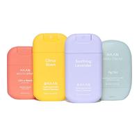 HAAN Spray idratante per le mani con aloe vera, crema per le mani e spray orale (confezione da 4) - 1 pezzo per fragranza e sapore: Citrus Noon, Soothing Lavender, Fig Fizz e Fragola