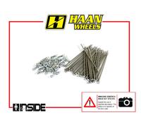 HAAN WHEELS RH253402N KIT COMPLETO RAGGI RUOTA NERI 18" HUSQVARNA 450 FE 2019