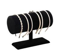 Haarband-Organizer | Samt-Haarbandständer | Vielseitiger Aufbewahrungsständer für Schmuck, Armbänder und Accessoires - perfekt für Frauen, Teenager, Mädchen, Schminktisch, Schreibtisch und Schminktisc