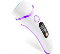Haarlosy Epilatore Luce Pulsata, 3 IN 1 HR/SC/RA 9 Livelli Energia IPL Epilatore Laser, 999,999 Flashes Regolabile Adatto Depilatore Corpo, Viso, Ascelle, Gambe (Viola)