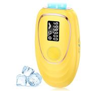 Haarlosy Epilatore Luce Pulsata con Ghiaccio, Efficiente IPL Epilatore Laser 999900 Impulsi Luminosi per Depilatore Corpo Donna, Uomo, Viso, Ascelle, Gambe (Oro)