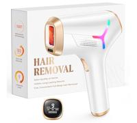 Haarlosy IGBT Epilatore Luce Pulsata con Indolore e di Qualità da Salone, con Risultati Migliori, Duraturi e più Rapidi, Depilatore Laser a Casa per Donne e Uomini, Viso, Linea Bikini, Corpo, Bianco