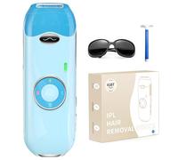 Haarlosy Epilatore Luce Pulsata Indolore con Energia Massima 22J, IPL Epilatore Laser con Tecnologia Innovativa IGBT, Adatto per Uomini e Donne Viso, Ascelle, Gambe, Corpo (Blu)
