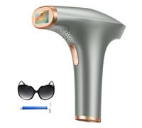 Haarlosy IPL Epilatore Luce Pulsata, 3-in-1 HR/SC/RA Epilatore Laser per Donna e Uomo, 9 Livelli di Energia Regolabile Adatto Depilatore Corpo, Viso, Ascelle, Gambe (Grigio Argento)