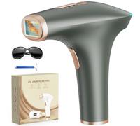 Haarlosy IPL Epilatore Luce Pulsata, 3-in-1 HR/SC/RA Epilatore Laser per Donna e Uomo, 9 Livelli di Energia Regolabile Adatto Depilatore Corpo, Viso, Ascelle, Gambe (Grigio)