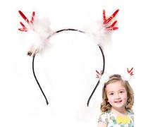 Haarreif Weihnachten Haarreif Weihnachten Geweih Leuchtendes Geweih-Stirnband, Weihnachts-Stirnband Haarschmuck Christmas Kopfschmuck Weihnachts Haarschmuck Weihnachts Kopfschmuck Damen