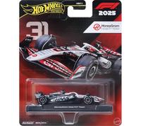 Haas ESTEBAN OCON 31 Modello Auto F1 2025 1/64 Hot Wheels JKD78