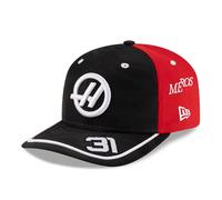 Haas F1 Squadra Ufficiale Esteban Ocon Drivers Camo Bambini Baseball Tappo 2025